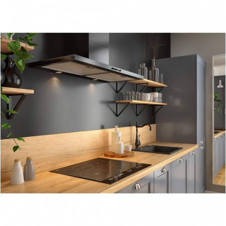 Baterie bucatarie pentru chiuveta LORA, monocomanda, negru/alb, inaltime 30.4 cm - CASA BLANCA [1]