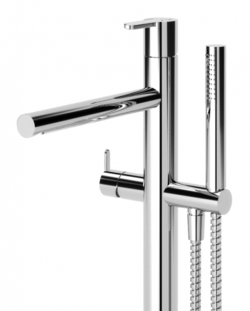 Baterie pentru cada freestanding SENSE, crom, monocomanda - SPATIO [1]