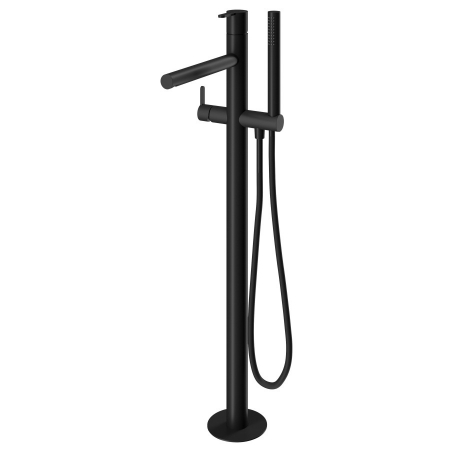 Baterii cada/dus - Baterie pentru cada freestanding SENSE, negru, monocomanda - SPATIO