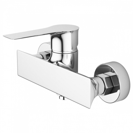 Baterii cada/dus - Baterie pentru dus LEVEL, monocomanda, crom - CASA BLANCA