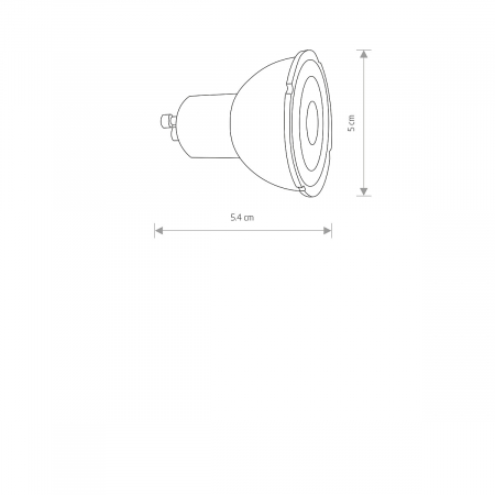 Bec LED GU10 R50, 4000K, 7W, 600 lm - NOWODVORSKI 8347 [2]