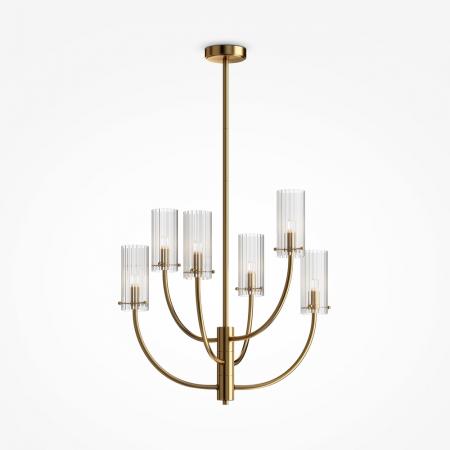 Candelabre - Candelabru ARCO, alama, 6*G9, diametru 61 cm - MAYTONI