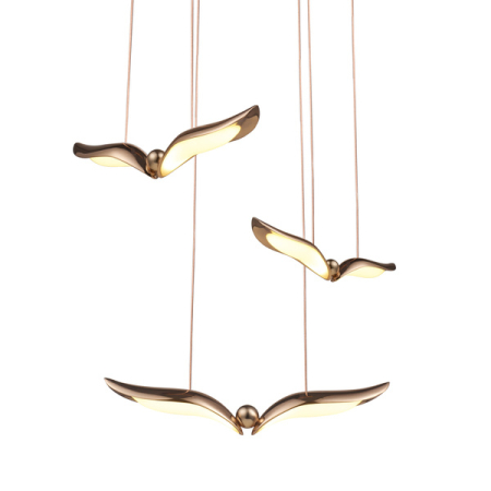 Candelabru LED GUFO, auriu, 36 cm - STEP INTO DESIGN [1]