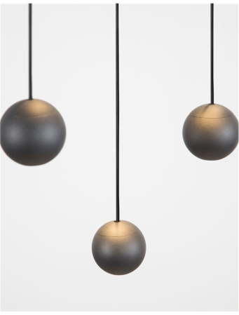 Candelabru LED NOCCI, negru, 3000K, 1860 lm, diametru 40.5 cm - NOVA LUCE [2]