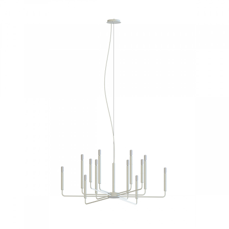 Candelabre - Candelabru ORTO XII A, gri deschis, 12*E14, diametru 102 cm - NOWODVORSKI