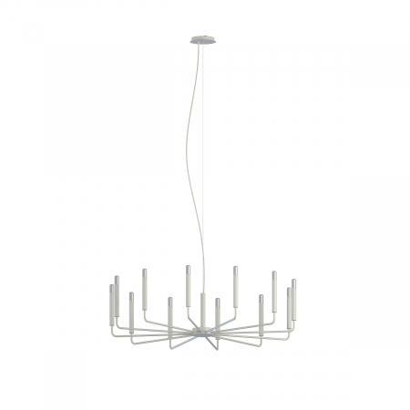 Candelabre - Candelabru ORTO XII B, gri deschis, 12*E14, diametru 102 cm - NOWODVORSKI