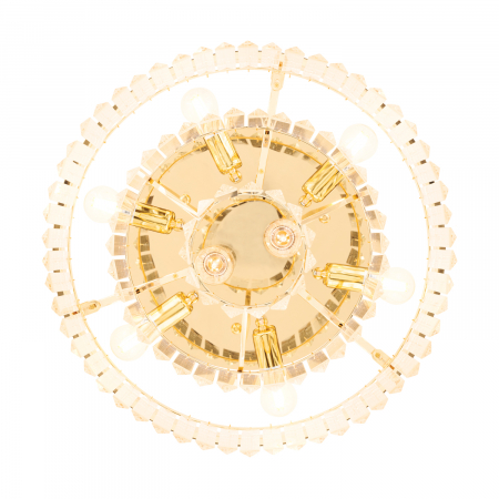 Lustra tip plafoniera SPLENDORE aurie, 8*E14, 40W, diametru 50 cm - STEP INTO DESIGN [5]