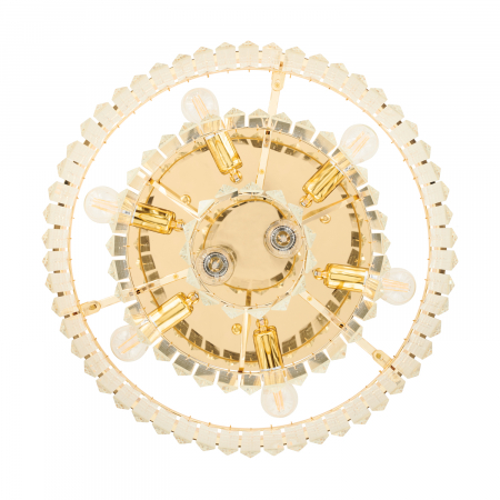 Lustra tip plafoniera SPLENDORE aurie, 8*E14, 40W, diametru 50 cm - STEP INTO DESIGN [4]