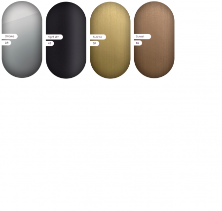 Coloana de dus cu baterie SENSE, auriu, monocomanda, inaltime reglabila - SPATIO [2]