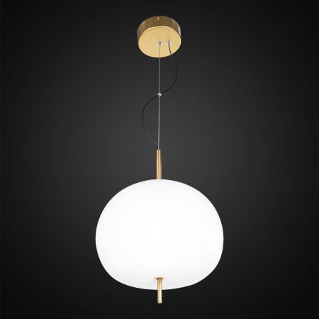 Lampa suspendata alb-aurie LED APPLE P - Prestige by Altavola [0]