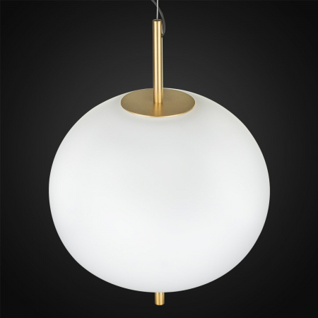 Lampa suspendata alb-aurie LED APPLE P - Prestige by Altavola [2]