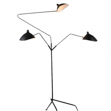 Lampadare - Lampadar CRANE-F3, negru, 40W, 210 cm - STEP INTO DESIGN