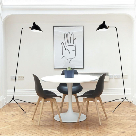 Lampadar CRANE-F1, negru, 160 cm - Step into Design [1]
