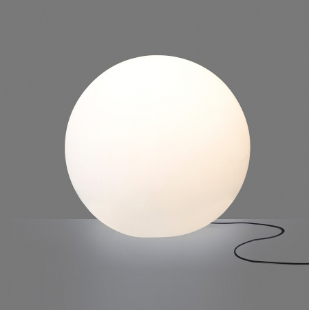 Portabil - Lampa de gradina alba portabila CUMULUS, 1*E27, IP44, diametru 80 cm - NOWODVORSKI