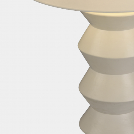 Lampa de masa inalta IBIZA alba, 1*E27, inaltime 82 cm - ACB [2]