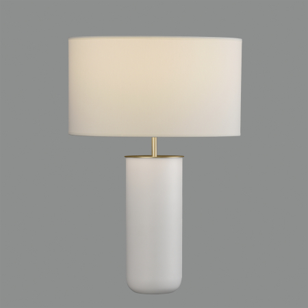 Lampa de masa inalta LINDANA, alb/auriu, 1*E27, inaltime 60.5 cm - ACB [1]