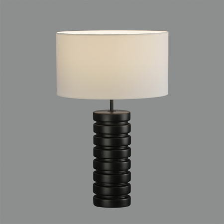 Veioze - Lampa de masa inalta SHARM, negru/alb, 1*E27, inaltime 62.5 cm - ACB