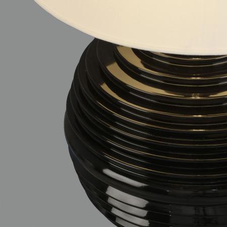 Lampa de masa inalta TARIFA, negru/alb, 1*E27, inaltime 65 cm - ACB [2]