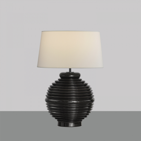 Veioze - Lampa de masa inalta TARIFA, negru/alb, 1*E27, inaltime 65 cm - ACB
