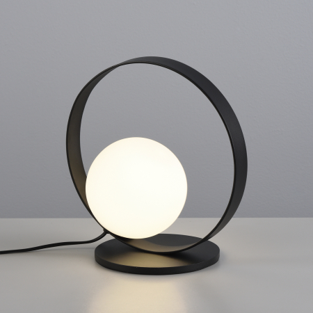 Lampa de masa LED HALO, negru/alb, 2700-3000K, 370 lm, diametru 26 cm - ACB [1]