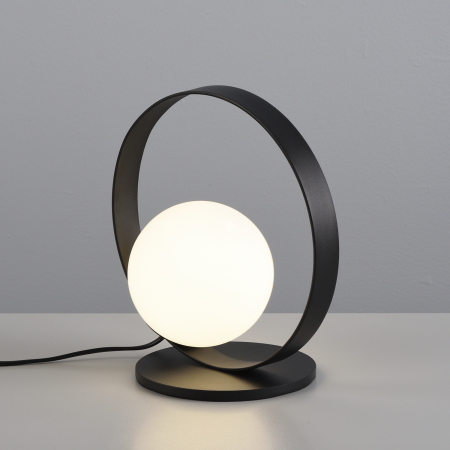 Lampa de masa LED HALO, negru/alb, 2700-3000K, 370 lm, diametru 26 cm - ACB [2]