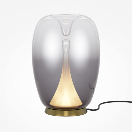 Veioze - Lampa de masa LED SPLASH, auriu/gri, 9W, 3000K, diametru 20 cm - MAYTONI