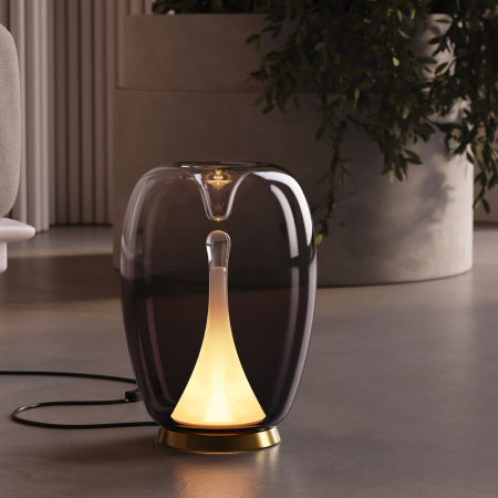 Lampa de masa LED SPLASH, auriu/gri, 9W, 3000K, diametru 20 cm - MAYTONI [7]