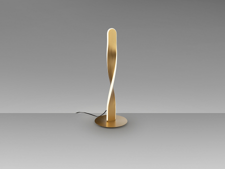 Lampă de masa LED TWIST aurie, 3000K, înălțime 45 cm - SCHULLER 219473 [3]