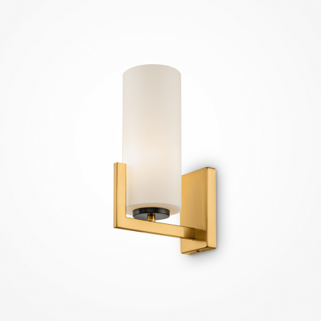 Iluminat zona living - Lampa de perete FORTANO, alama/negru, 1*E27, inaltime 31 cm - MAYTONI
