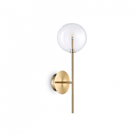 Corpuri de iluminat - INTERIOR - Lampa de perete EQUINOXE AP1, alama, inaltime 45 cm - IDEAL LUX