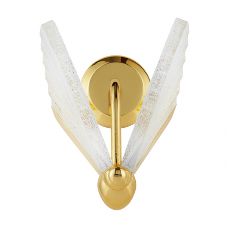Lampă de perete LED BEE, aurie, 18 cm - Step into Design [4]