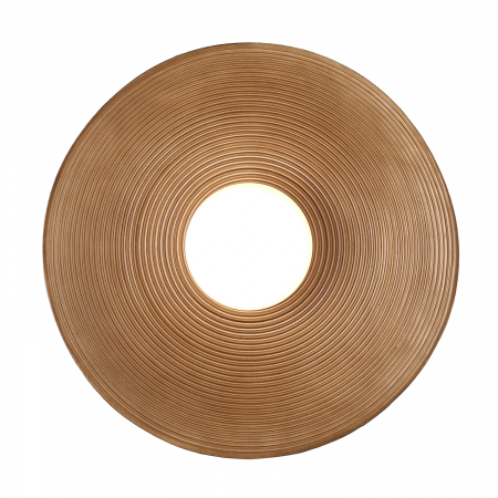 Iluminat dormitor - Lampa de perete ILUSIONI, bej/alb, 1*G9, 20W, diametru 26 cm - STEP INTO DESIGN