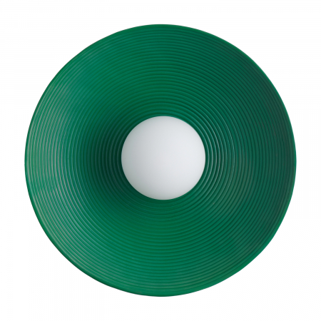 Corpuri de iluminat - INTERIOR - Lampă de perete ILUSIONI, verde/alb, 20W, diametru 26 cm