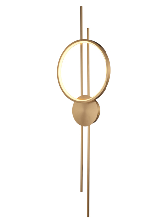 Lampă de perete LED ECLIPTICA aurie, 100 cm - STEP INTO DESIGN [5]