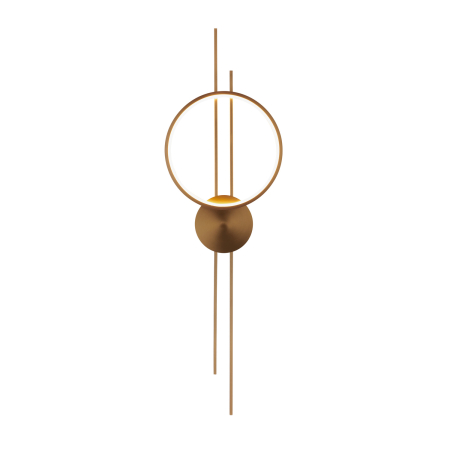 Lampă de perete LED ECLIPTICA aurie, 100 cm - STEP INTO DESIGN [8]