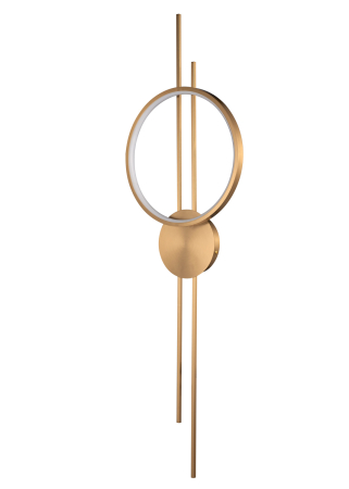 Lampă de perete LED ECLIPTICA aurie, 100 cm - STEP INTO DESIGN [6]
