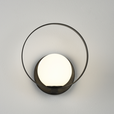Lampa de perete LED HALO, negru/alb, 2700-3000K, 370 lm - ACB [1]