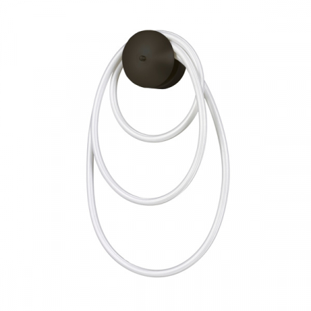 Lampă de perete LED FANTASIA, neagră, înăltime 60 cm