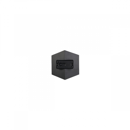 Lampa de perete LED pentru exterior TRIANGLES, inaltime 17.2 cm, negru-auriu - nowodvorski [2]