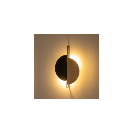 Lampa de perete neagra SUNSET NATURAL B 80 cm - nowodvorski 10577 [1]
