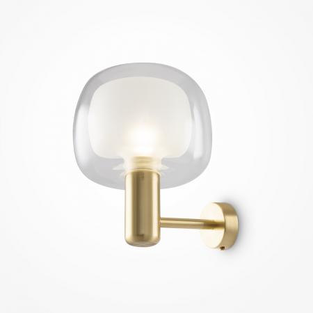 Iluminat zona living - Lampa de perete VISION aurie, inaltime 21 cm - MAYTONI