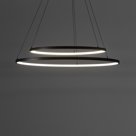 Lampa suspendata LED CIRCOLO neagra, 35W, 4000K,  diametru 60 cm - NOWODVORSKI [7]