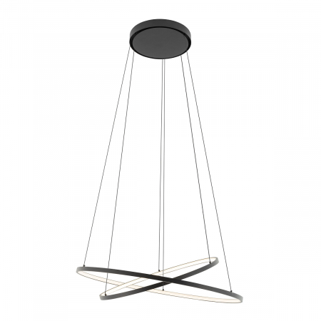 Lampa suspendata LED CIRCOLO neagra, 35W, 4000K,  diametru 60 cm - NOWODVORSKI [4]