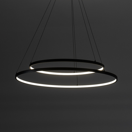 Lampa suspendata LED CIRCOLO neagra, 35W, 4000K,  diametru 60 cm - NOWODVORSKI [6]