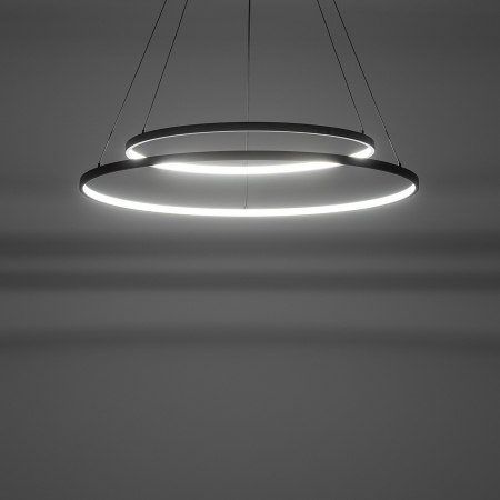 Lampa suspendata LED CIRCOLO neagra, 35W, 4000K,  diametru 60 cm - NOWODVORSKI [8]