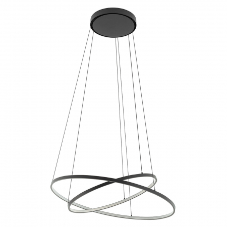 Lampa suspendata LED CIRCOLO neagra, 35W, 4000K,  diametru 60 cm - NOWODVORSKI [3]