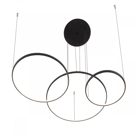 Lampa suspendata LED CIRCOLO neagra, 45W, 3000K, dimensiune 125 cm - NOWODVORSKI [7]