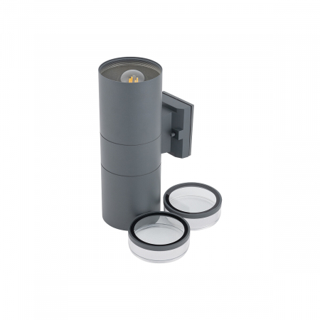 Lampa perete exterior grafit ROCK II, inaltime 35 cm [6]