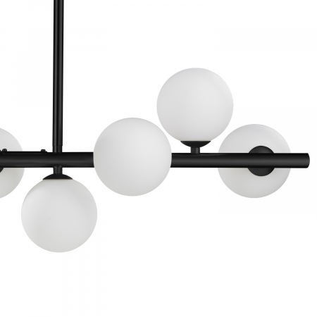 Lampă suspendată MINI MOON, neagră, 100 cm - Step into Design [2]