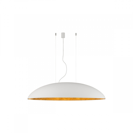 Lampi suspendate - Lampa suspendata CANOE, alb/auriu, lungime 117 cm - NOWODVORSKI 7927